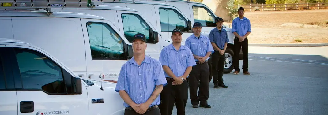 KIC Refrigeration crew ready for Mini Split Repair jobs across Pacific